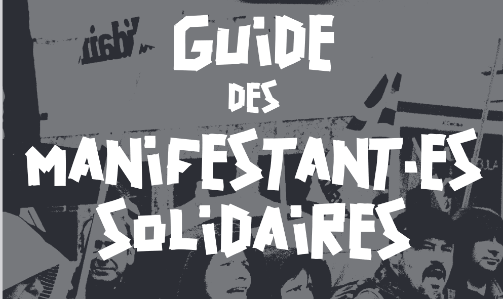 Guide des manifestant-es Solidaires